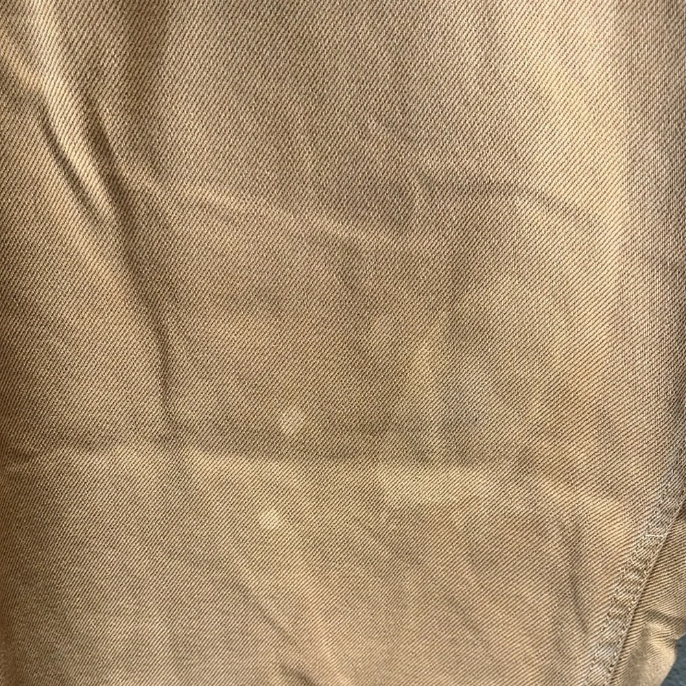 Monki EU brand jeans, women size 12, yellowish tan color, unfortunate st… - Picture 10 of 12